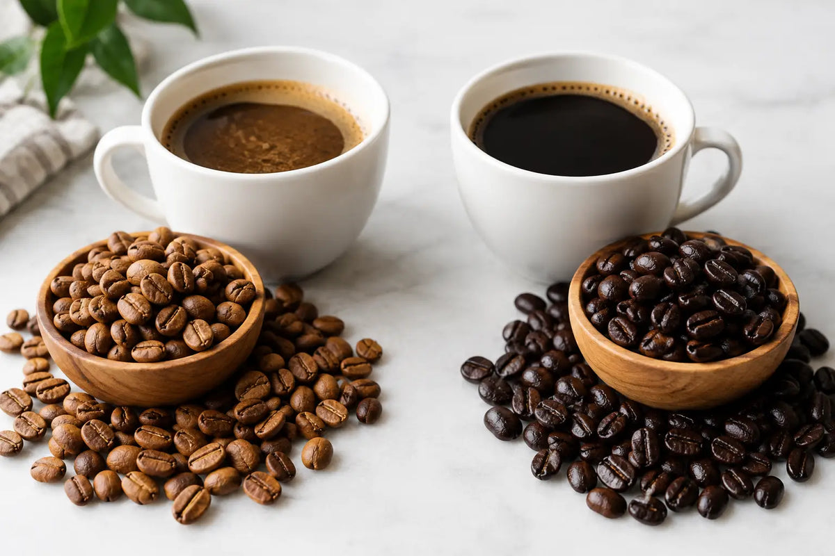 Light Versus Dark Roast Coffee for Your Cup