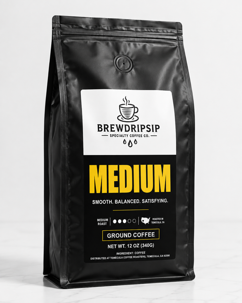 BrewDripSip Medium Roast Coffee