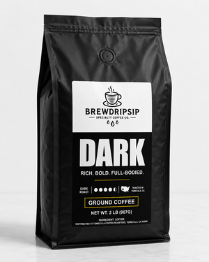 BrewDripSip Dark Roast Coffee