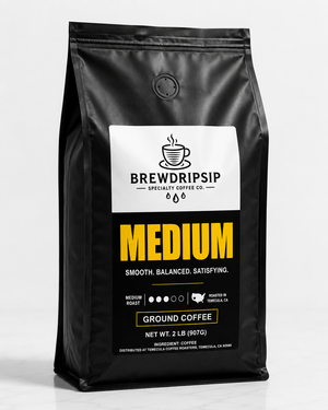 BrewDripSip Medium Roast Coffee